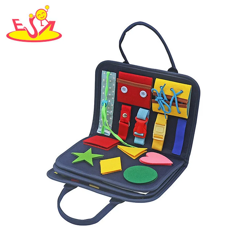 Customize Educational Shape Color Wooden Magnetic Maze Board For Kids W11H128